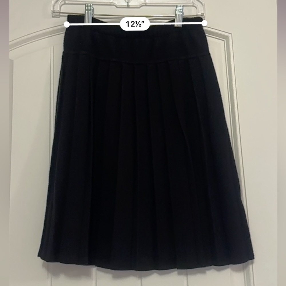 FRAZE Black Pleated Skirt